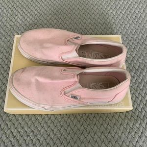 Vans Pastel Pink Shoes